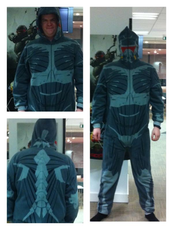 My Crysis Onesie Swag Idea Produced by Insert Coin