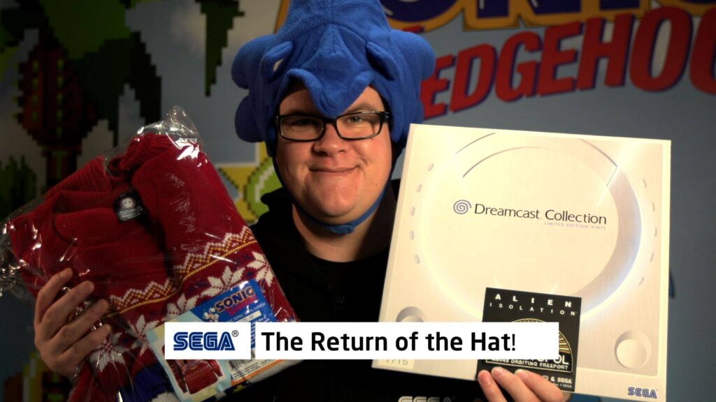 I liked to wear the Sonic Hat