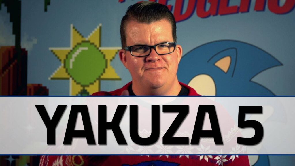 Talking about Yakuza 5 on YouTube