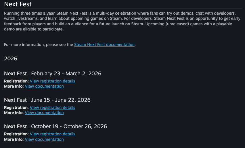 Steam Next Fest 2026
